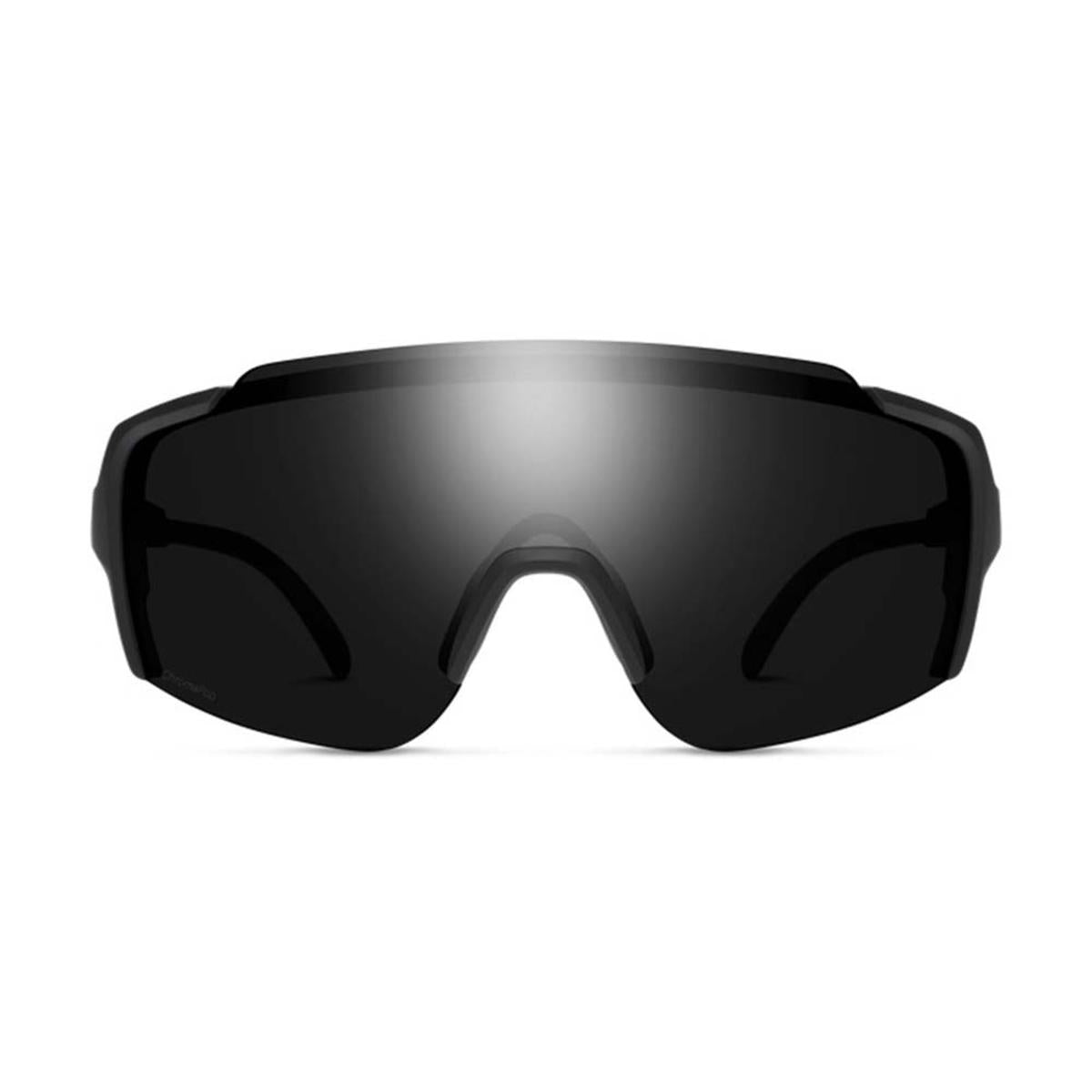  Smith Optics Flywheel Sunglasses ChromaPop Black - Matte Black Frame