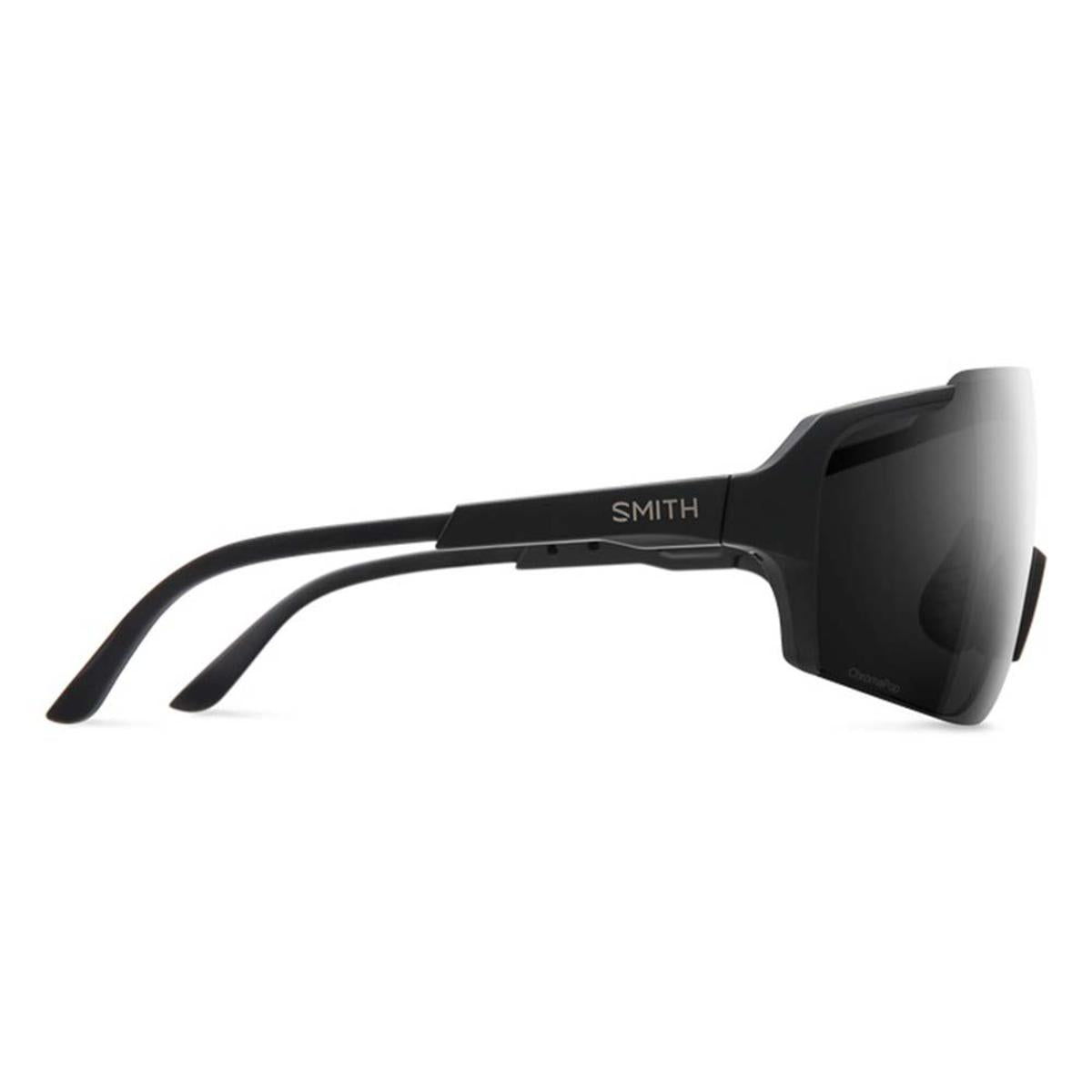  Smith Optics Flywheel Sunglasses ChromaPop Black - Matte Black Frame