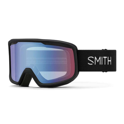  Smith Optics Frontier Goggles Blue Sensor Mirror - Black Frame
