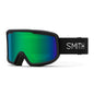  Smith Optics Frontier Goggles Green Sol-X Mirror - Black Frame