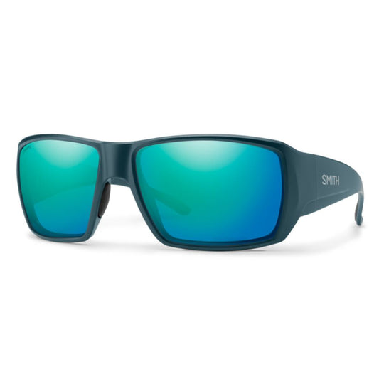  Smith Optics Guides Choice S Sunglasses ChromaPop Glass Polarized Opal Mirror - Matte Pacific Frame