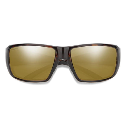  Smith Optics Guides Choice Sunglasses ChromaPop Glass Polarized Bronze Mirror - Tortoise Frame