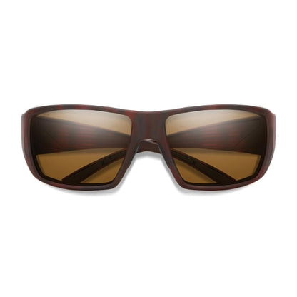  Smith Optics Guides Choice Sunglasses ChromaPop Glass Polarized Brown - Matte Tortoise Frame