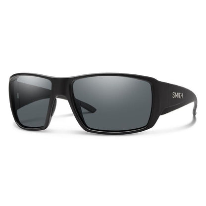  Smith Optics Guides Choice Sunglasses ChromaPop Glass Polarized Gray - Matte Black Frame