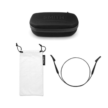  Smith Optics Guides Choice Sunglasses ChromaPop Glass Polarized Gray - Matte Black Frame
