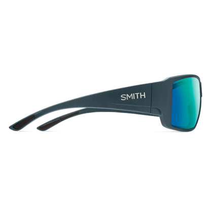  Smith Optics Guides Choice Sunglasses ChromaPop Glass Polarized Opal Mirror - Matte Pacific Frame