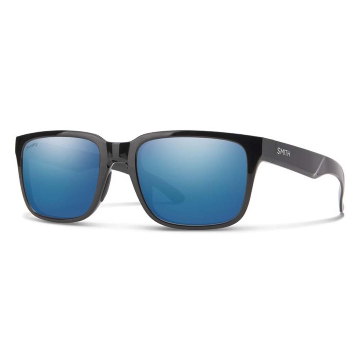  Smith Optics Headliner Sunglasses ChromaPop Polarized Blue Mirror - Black Frame