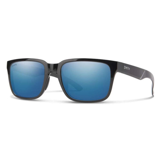  Smith Optics Headliner Sunglasses ChromaPop Polarized Blue Mirror - Black Frame