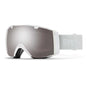  Smith Optics I/O Goggles Chromapop Sun Platinum Mirror - White Vapor Frame