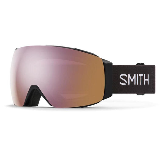  Smith Optics I/O MAG Goggles ChromaPop Everyday Rose Gold Mirror - Black Frame