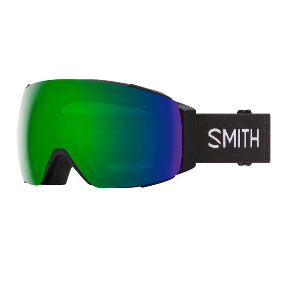  Smith Optics I/O MAG Goggles ChromaPop Sun Green Mirror - Black Frame