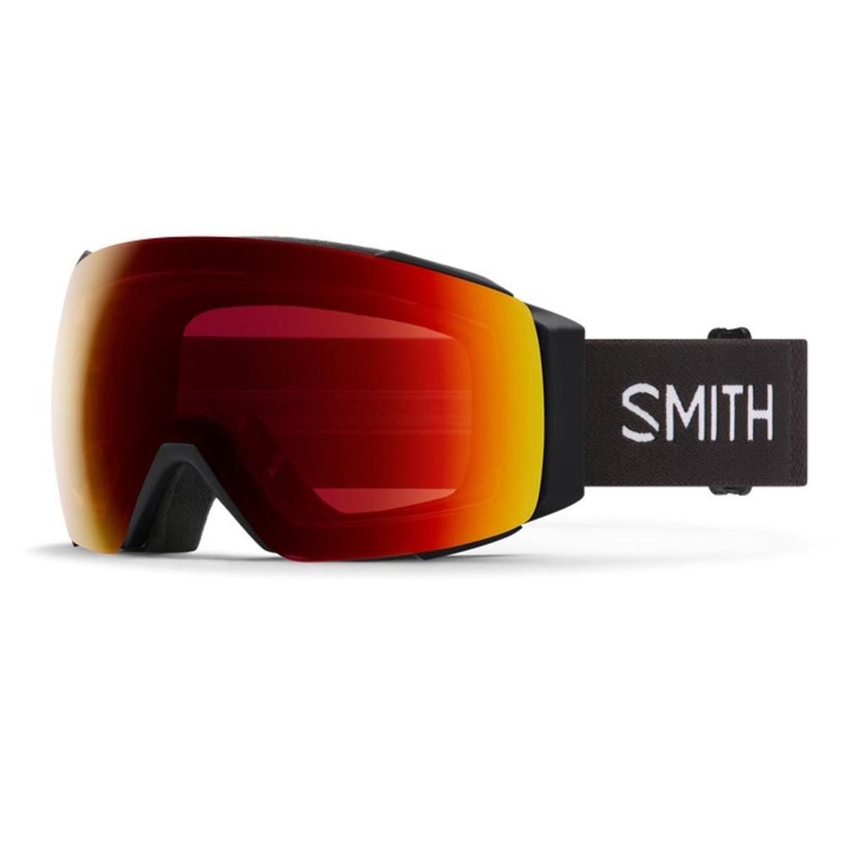  Smith Optics I/O MAG Goggles ChromaPop Sun Red Mirror - Black Frame
