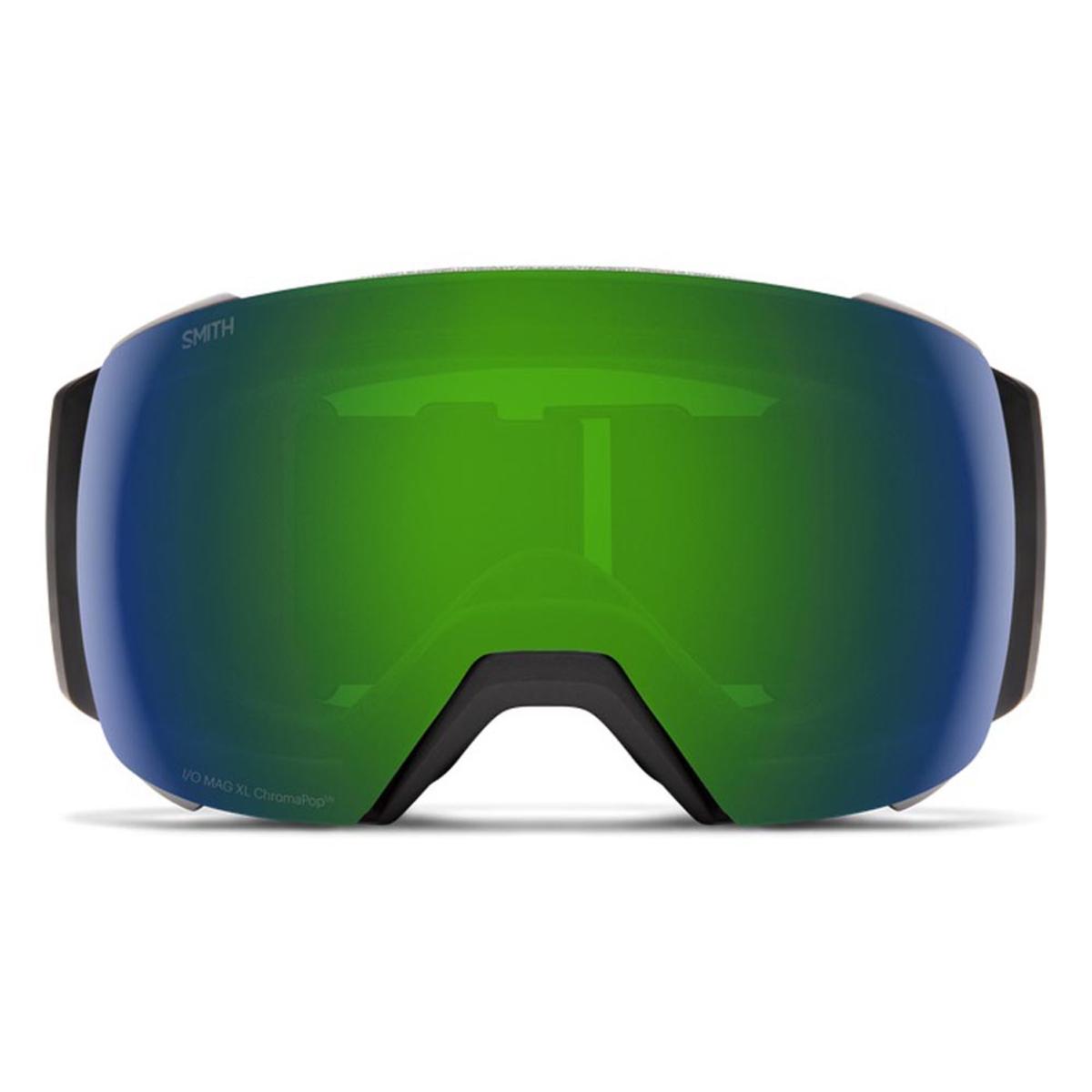  Smith Optics I/O MAG XL Goggles ChromaPop Sun Green - Black Frame