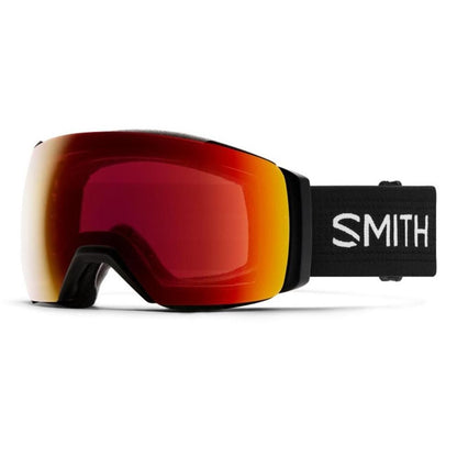  Smith Optics I/O MAG XL Goggles ChromaPop Sun Red Mirror - Black Frame
