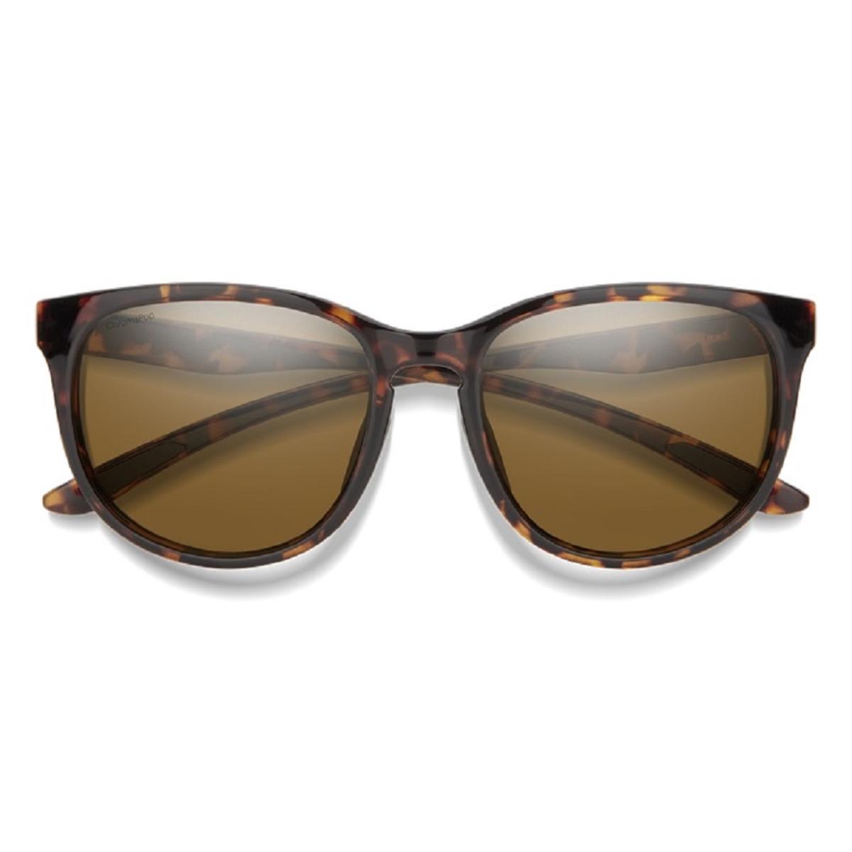  Smith Optics Lake Shasta Sunglasses ChromaPop Polarized Brown - Tortoise Frame