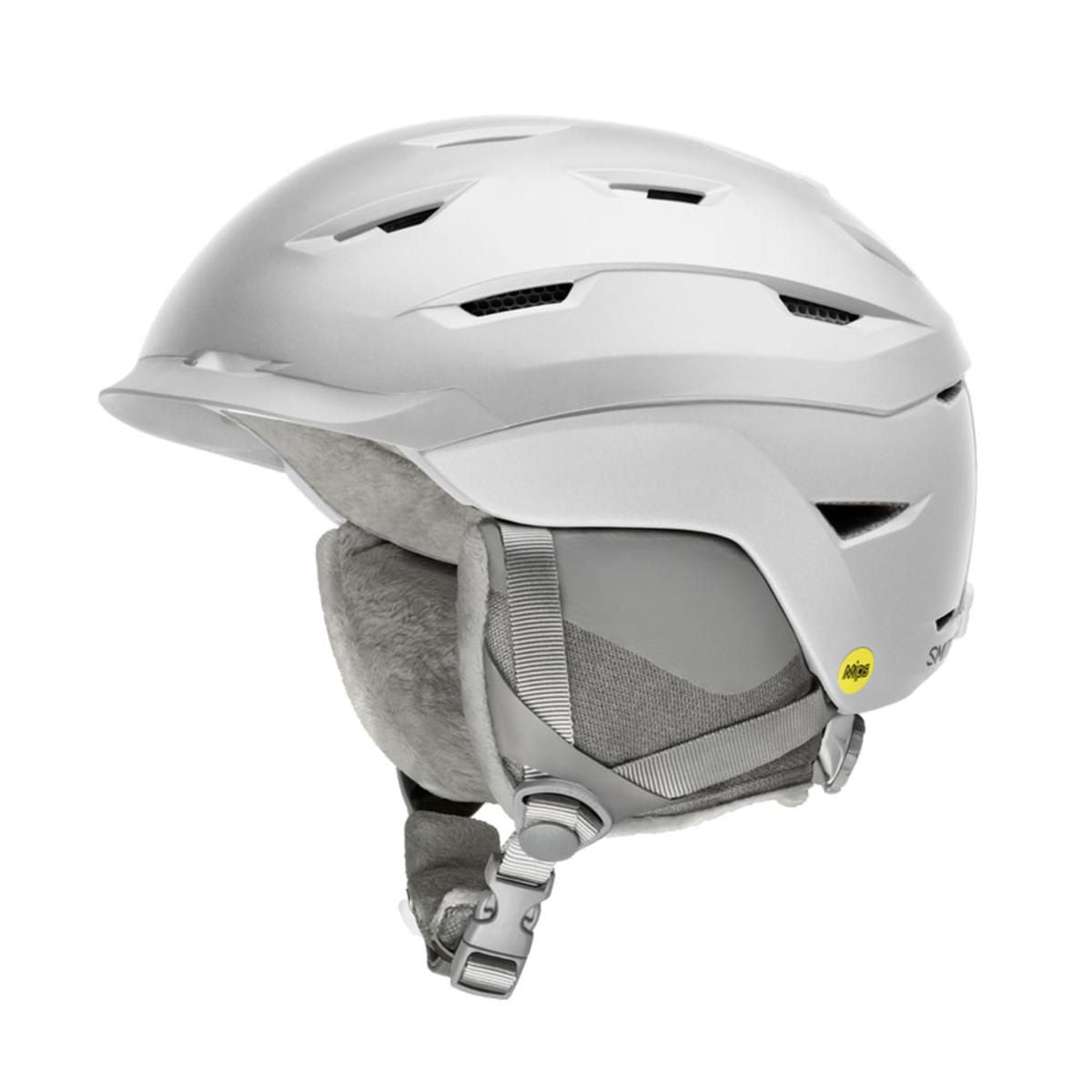 Smith Optics Liberty Mips Snow Helmets - Matte Satin White