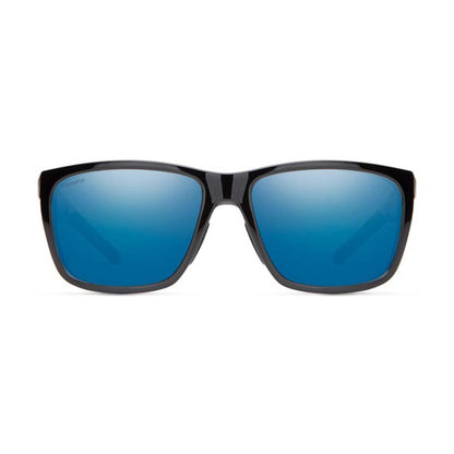  Smith Optics Longfin Sunglasses ChromaPop Polarized Blue Mirror - Black Frame