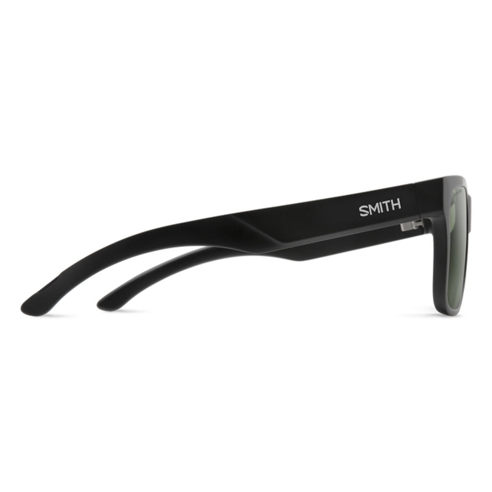  Smith Optics Lowdown 2 Sunglasses ChromaPop Gray Green - Matte Black Frame