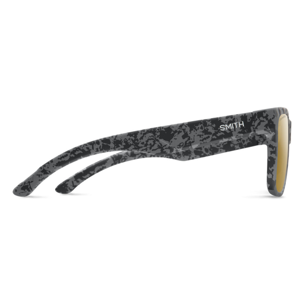  Smith Optics Lowdown 2 Sunglasses ChromaPop Polarized Bronze Mirror - Matte Gray Marble Frame
