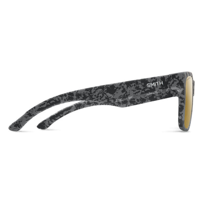  Smith Optics Lowdown 2 Sunglasses ChromaPop Polarized Bronze Mirror - Matte Gray Marble Frame