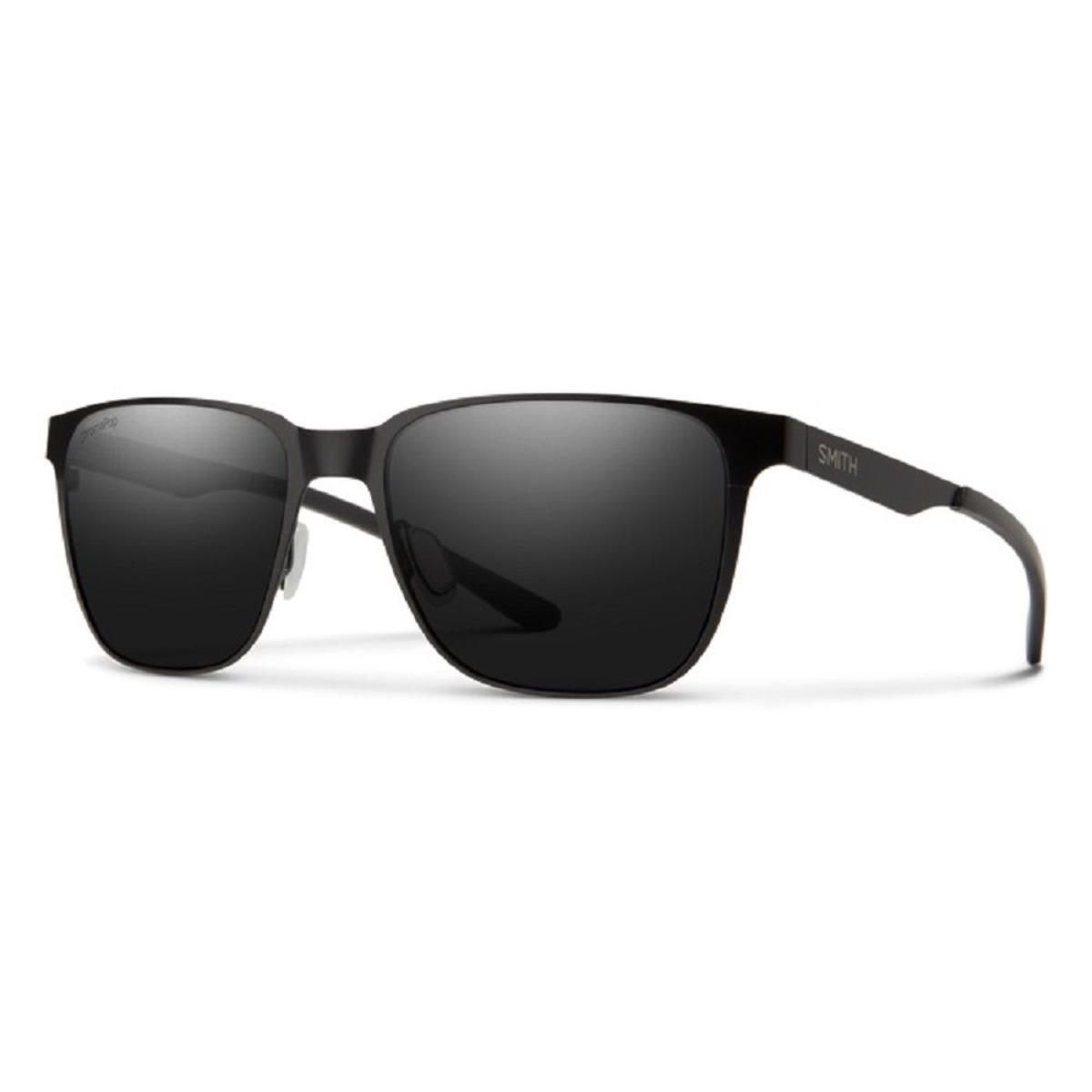  Smith Optics Lowdown Metal Sunglasses ChromaPop Polarized Black - Matte Black Frame
