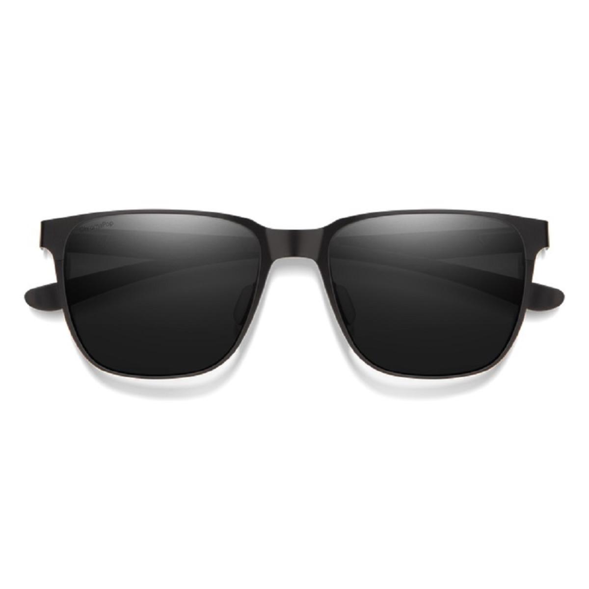  Smith Optics Lowdown Metal Sunglasses ChromaPop Polarized Black - Matte Black Frame