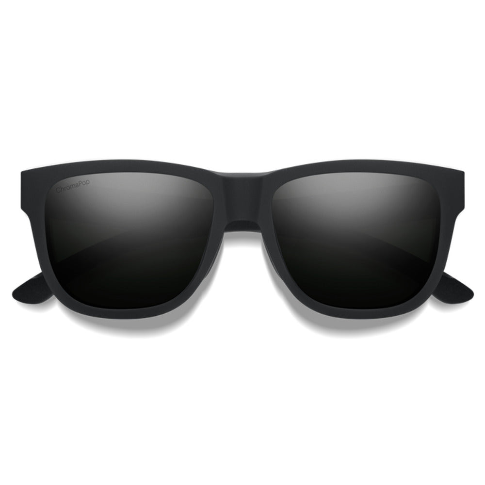  Smith Optics Lowdown Slim 2 Sunglasses ChromaPop Glass Polarized Black - Matte Black Frame
