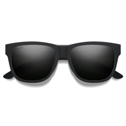  Smith Optics Lowdown Slim 2 Sunglasses ChromaPop Glass Polarized Black - Matte Black Frame
