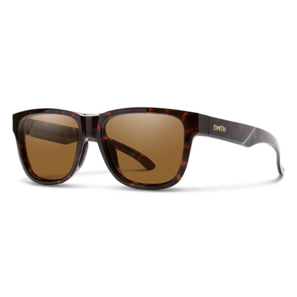  Smith Optics Lowdown Slim 2 Sunglasses ChromaPop Glass Polarized Brown - Tortoise Frame