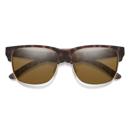  Smith Optics Lowdown Split Sunglasses ChromaPop Polarized Brown - Matte Tortoise Frame