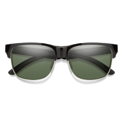  Smith Optics Lowdown Split Sunglasses ChromaPop Polarized Gray Green - Black Frame