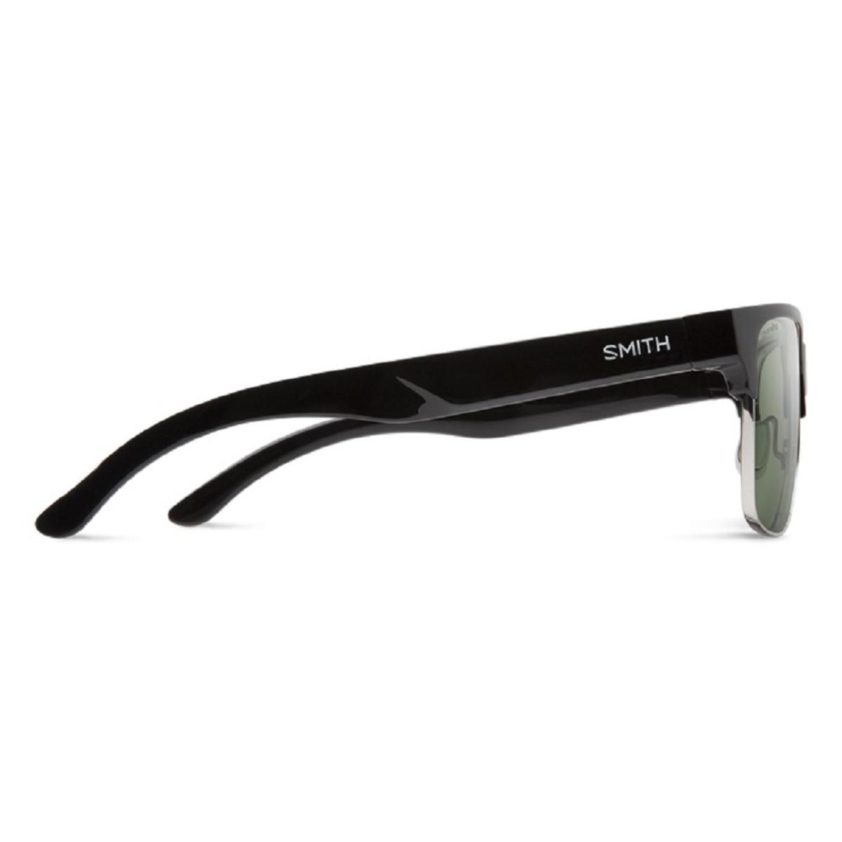  Smith Optics Lowdown Split Sunglasses ChromaPop Polarized Gray Green - Black Frame