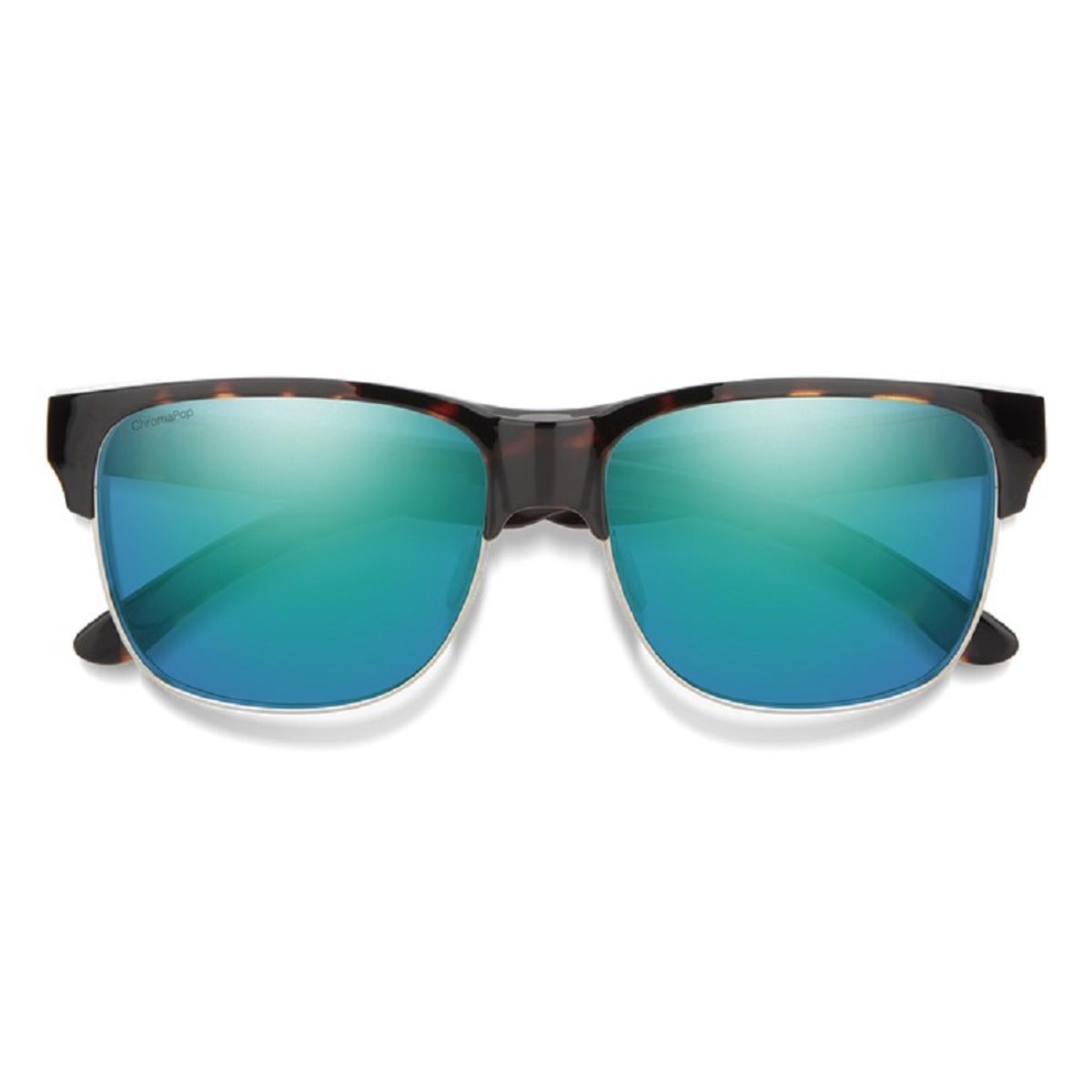  Smith Optics Lowdown Split Sunglasses ChromaPop Polarized Opal Mirror - Tortoise Frame