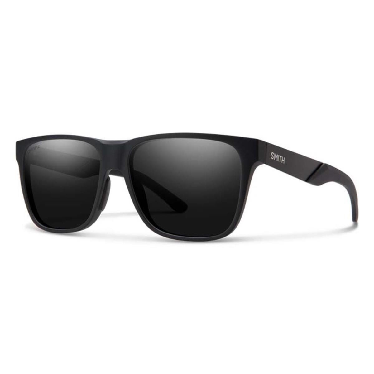  Smith Optics Lowdown Steel Sunglasses ChromaPop Polarized Black - Matte Black Frame