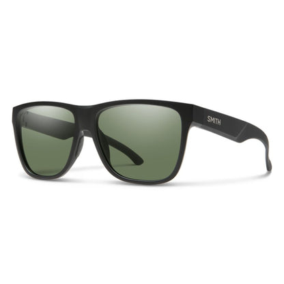  Smith Optics Lowdown XL 2 Sunglasses ChromaPop Gray Green - Matte Black Frame