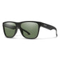  Smith Optics Lowdown XL 2 Sunglasses ChromaPop Gray Green - Matte Black Frame