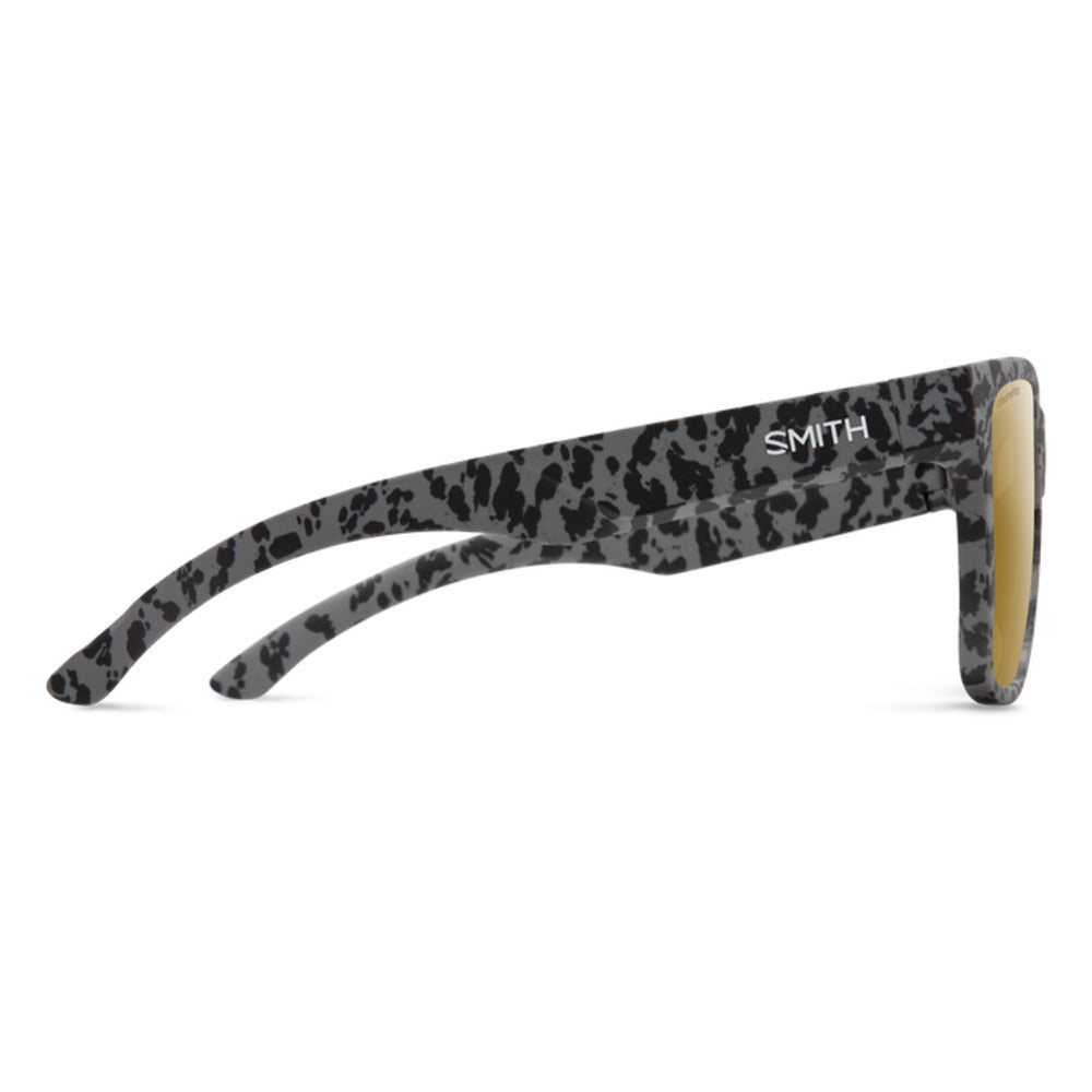  Smith Optics Lowdown XL 2 Sunglasses ChromaPop Polarized Bronze Mirror - Matte Gray Marble Frame