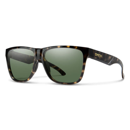  Smith Optics Lowdown XL 2 Sunglasses ChromaPop Polarized Gray Green - Vintage Tortoise Frame