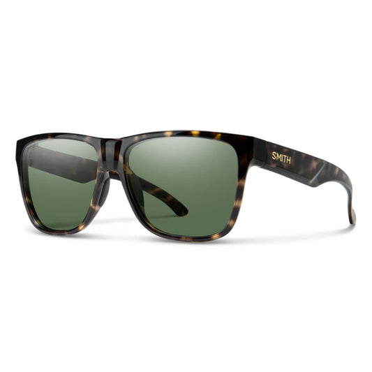  Smith Optics Lowdown XL 2 Sunglasses ChromaPop Polarized Gray Green - Vintage Tortoise Frame