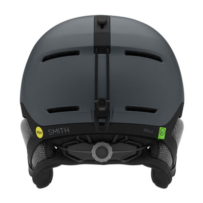  Smith Optics Mens Altus MIPS Ski Helmet - Matte Slate/Black
