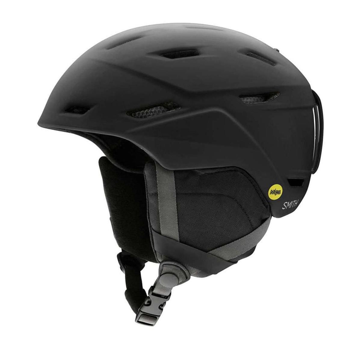  Smith Optics Mission Mips Snow Helmets - Matte Black