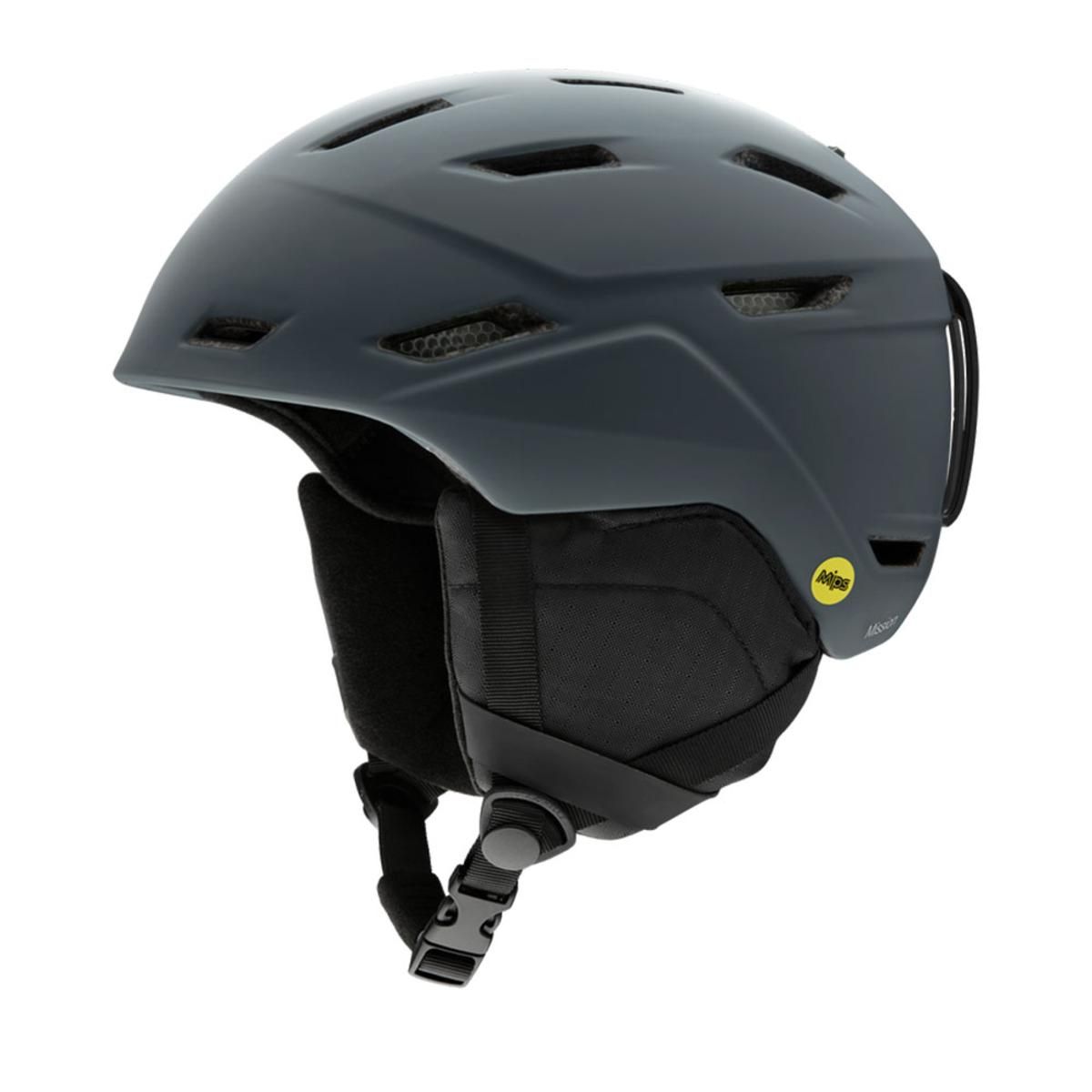  Smith Optics Mission Mips Snow Helmets - Matte Charcoal