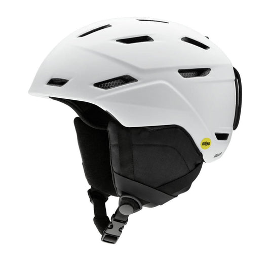 Smith Optics Mission Mips Snow Helmets - Matte White