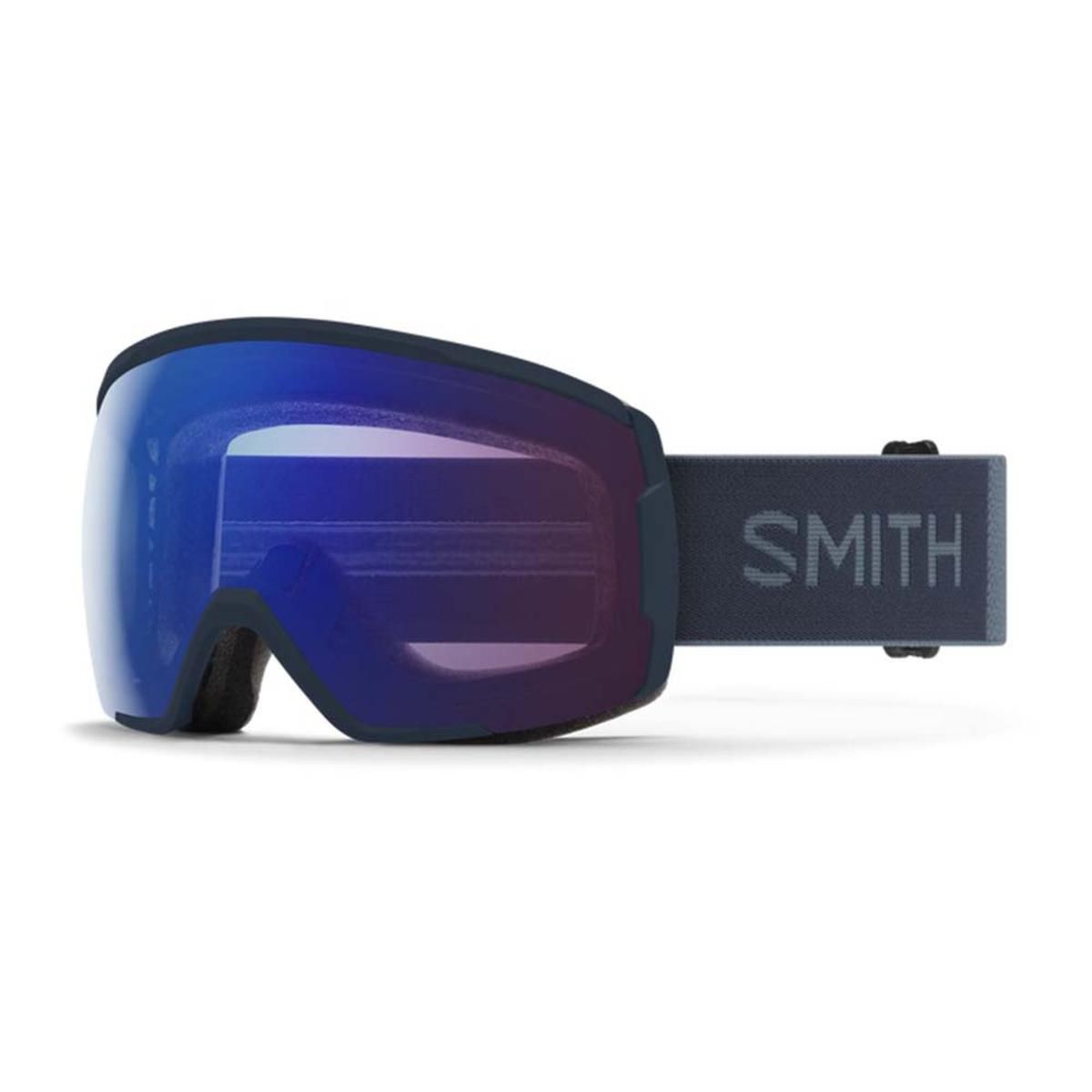  Smith Optics Proxy Goggles ChromaPop Photochromic Rose Flash Mirror - French Navy Frame