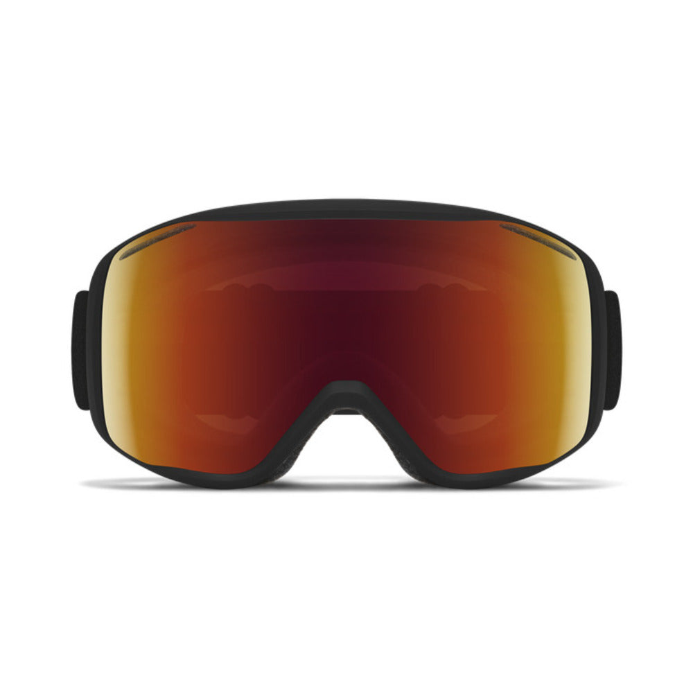  Smith Optics Rally Goggles Red Sol-X Mirror - Black Frame