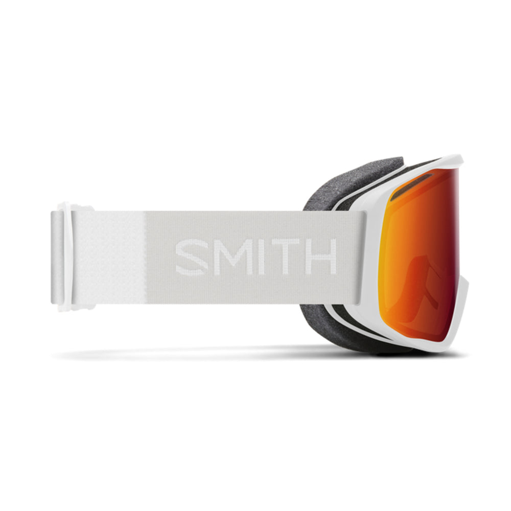  Smith Optics Rally Goggles Red Sol-X Mirror - White Frame