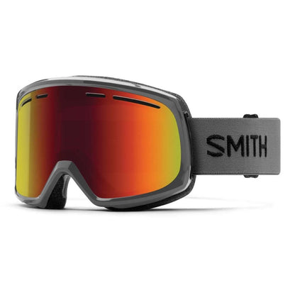  Smith Optics Range Goggles Red Sol-X Mirror - Charcoal Frame
