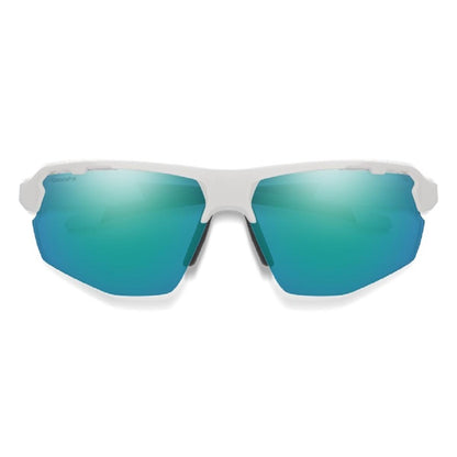  Smith Optics Resolve Sunglasses ChromaPop Opal Mirror - White Frame