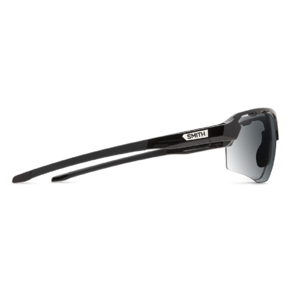  Smith Optics Resolve Sunglasses Photochromic Clear To Gray - Black Frame