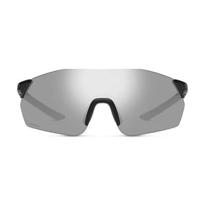  Smith Optics Reverb Sunglasses ChromaPop Platinum Mirror - Matte Black Frame